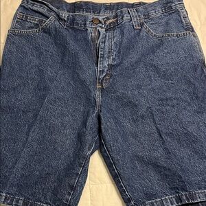 Wrangler Dark Blue Jean Shorts